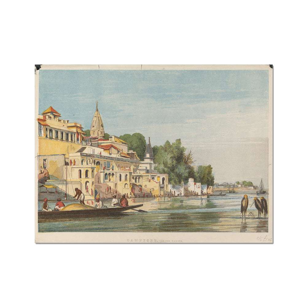 Cawnpore, On the Ganges Paintings Arts Vale 4