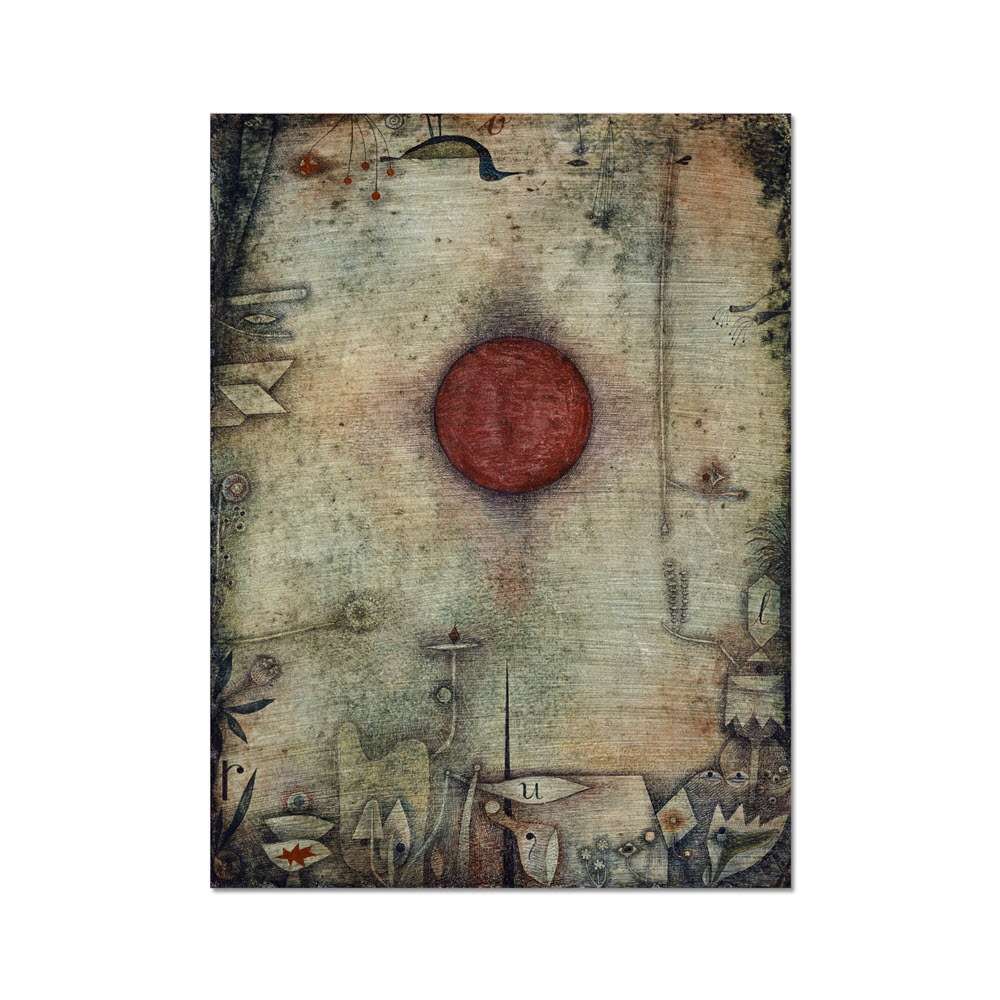 Ad marginem by Paul Klee Abstract Arts Vale 2