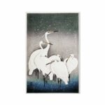 Group of Egrets by Ohara Koson Animals Arts Vale 7