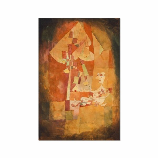 The Man Under the Pear Tree by Paul Klee Abstract Arts Vale