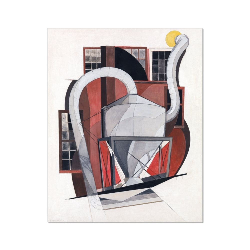 Machinery by Charles Demuth Paintings Arts Vale 4