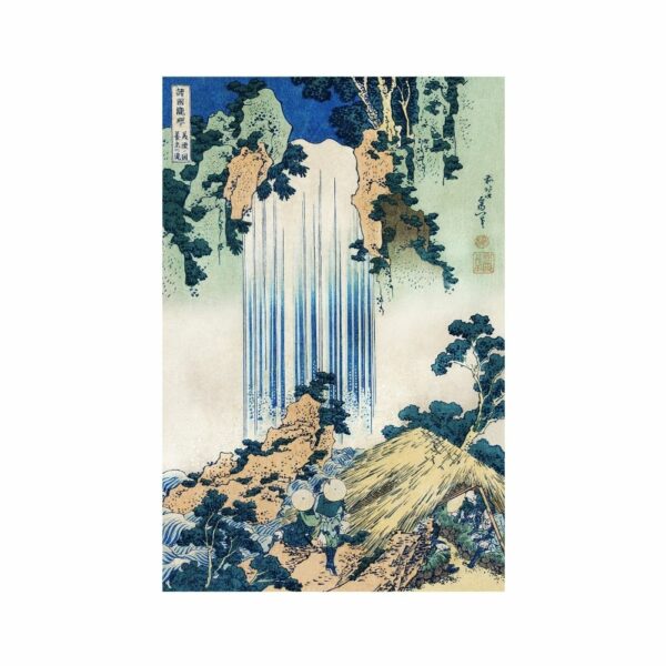 Yoro Waterfall in Mino Province by Katsushika Hokusai Paintings Arts Vale