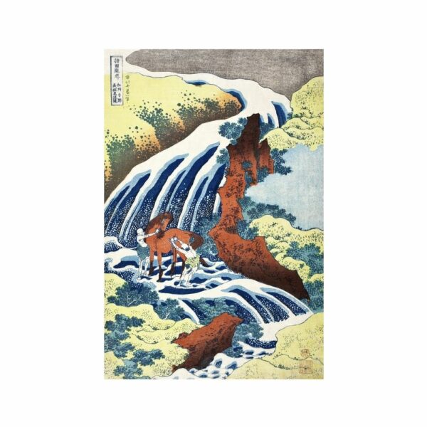 Hokusai’s The Yoshitsune horse-washing falls at Yoshino Paintings Arts Vale