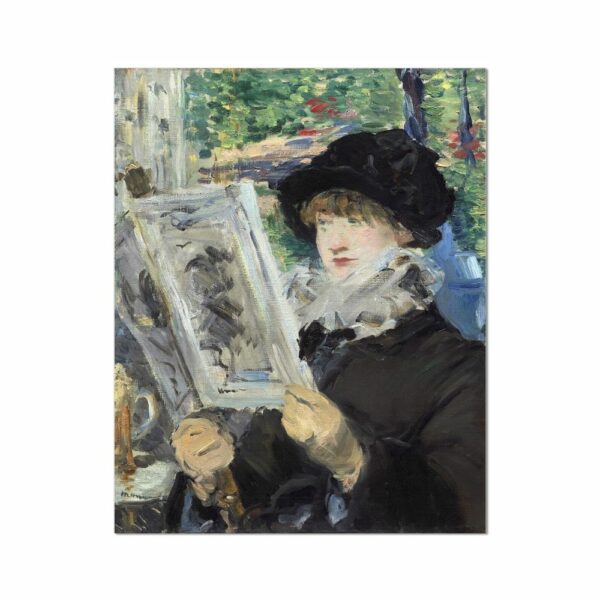 Woman Reading painting by Édouard Manet Paintings Arts Vale