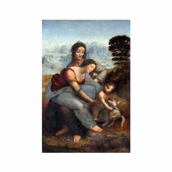 Leonardo da Vinci’s The Virgin and Child with Saint Anne famous painting Paintings Arts Vale