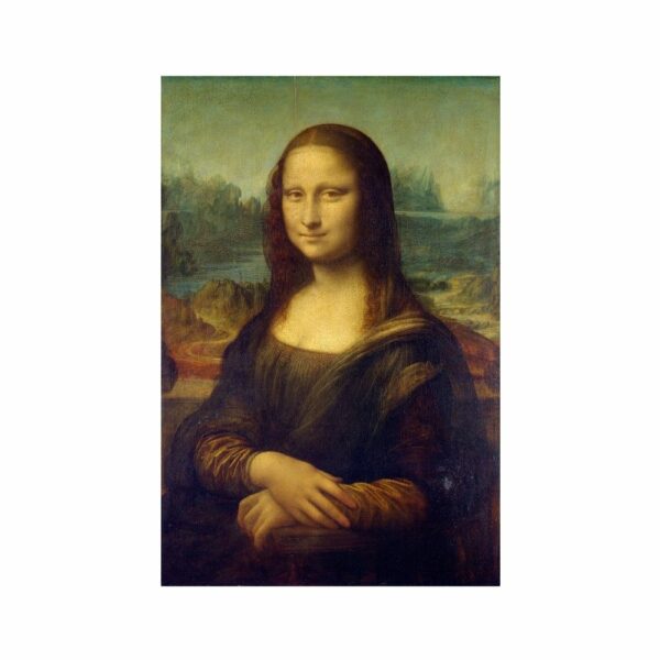 Leonardo da Vinci’s Portrait of Mona Lisa del Giocondo famous painting Paintings Arts Vale