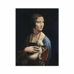 Leonardo da Vinci’s Lady with an Ermine famous painting Paintings Arts Vale 7