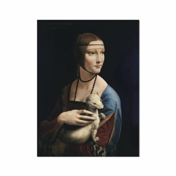 Leonardo da Vinci’s Lady with an Ermine famous painting Paintings Arts Vale