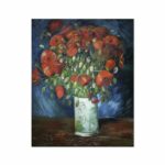 Vincent van Gogh’s Vase with Poppies famous painting Paintings Arts Vale 7