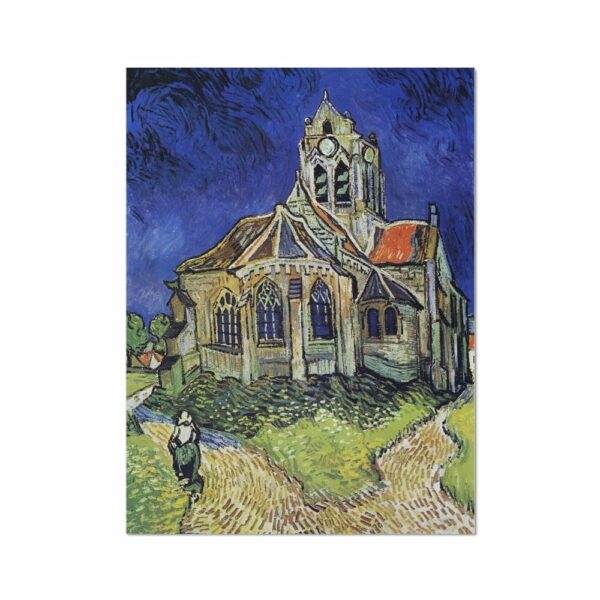 Vincent van Gogh’s The Church at Auvers famous painting Paintings Arts Vale