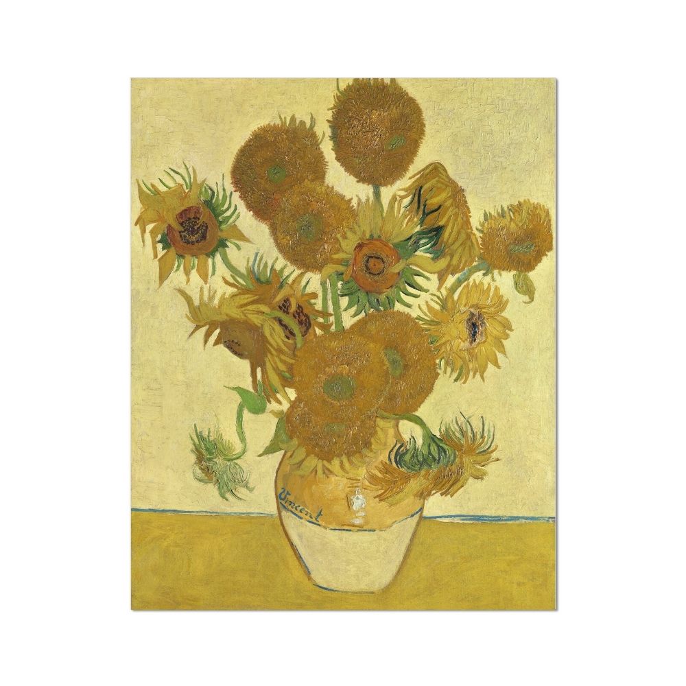 Vincent van Gogh’s Sunflowers famous still life painting Paintings Arts Vale 4