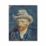 Vincent van Gogh’s Self-Portrait with Grey Felt Hat famous painting Paintings Arts Vale 7