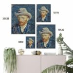 Vincent van Gogh’s Self-Portrait with Grey Felt Hat famous painting Paintings Arts Vale 9