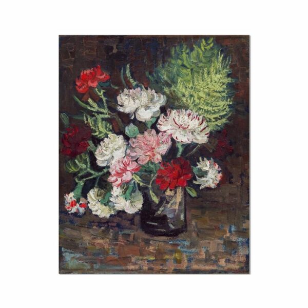 Vincent van Gogh’s Vase with Carnations Paintings Arts Vale