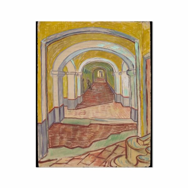 Corridor in the Asylum by Vincent van Gogh Paintings Arts Vale