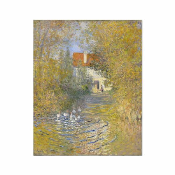 Claude Monet’s The Geese Paintings Arts Vale