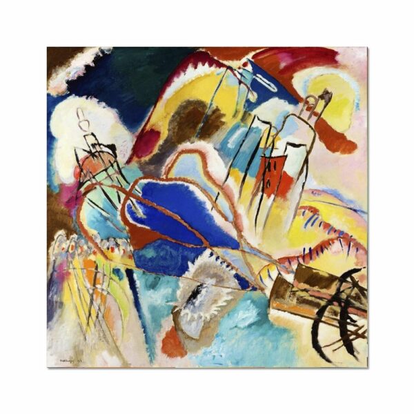 Improvisation No. 30 (1913) painting by Wassily Kandinsky Abstract Arts Vale