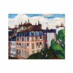 Rooftops, Paris (1909-1912) painting by Henry Lyman Sayen Paintings Arts Vale 7