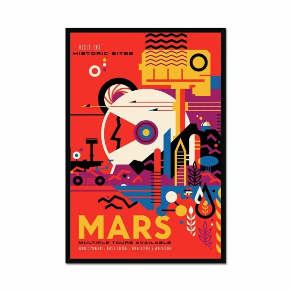 JPL Visions of the Future, Mars (2018) Illustration Arts Vale