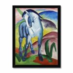 Franz Marc’s Blue Horse I (1911) famous painting Paintings Arts Vale 7