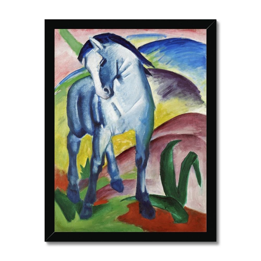 Franz Marc’s Blue Horse I (1911) famous painting Paintings Arts Vale 4