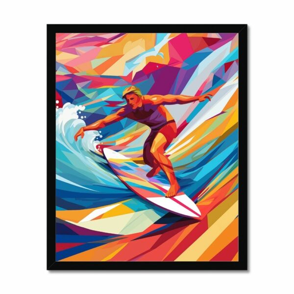 Wave Rider Abstract Arts Vale