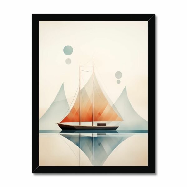 Sailboat Serenity Art Arts Vale