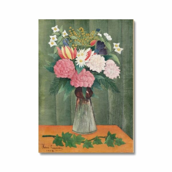 Henri Rousseau’s Flowers in a Vase (1910) Paintings Arts Vale